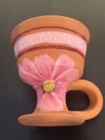 ⁦مبخرة من الفخار برسم يدوي⁩ - الصورة ⁦8⁩