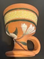 ⁦مبخرة من الفخار برسم يدوي⁩ - الصورة ⁦5⁩