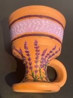 ⁦مبخرة من الفخار برسم يدوي⁩ - الصورة ⁦11⁩