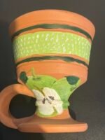 ⁦مبخرة من الفخار برسم يدوي⁩ - الصورة ⁦6⁩