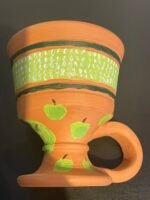 ⁦مبخرة من الفخار برسم يدوي⁩ - الصورة ⁦7⁩